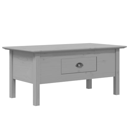 Salongbord Sofabord Grå BODO 100x55x46 cm heltre furu