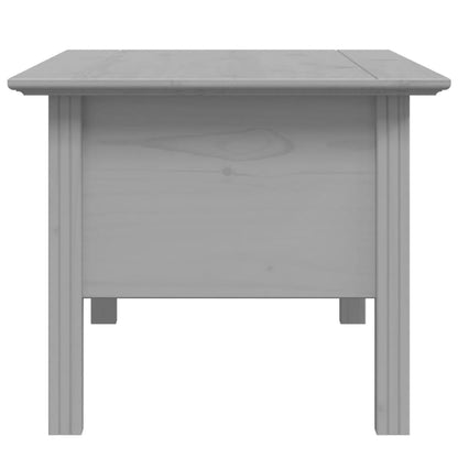 Salongbord Sofabord Grå BODO 100x55x46 cm heltre furu