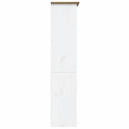 Bokhylle Brun BODO 82x40x173 cm heltre furu 5 etasjer