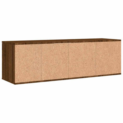 TV-Møbel Brun Eik TV-benk 120x34x37 cm