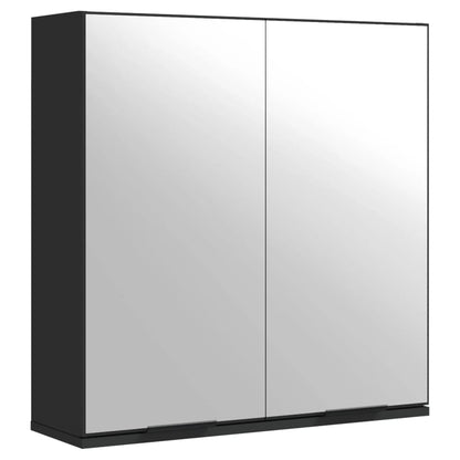Baderomsspeil Svart 64x20x67 cm