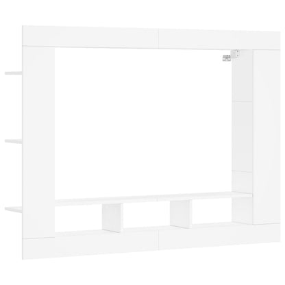 TV-Møbel Hvit TV-benk 152x22x113 cm