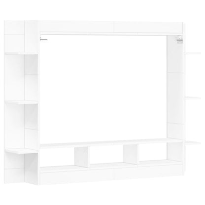 TV-Møbel Hvit TV-benk 152x22x113 cm