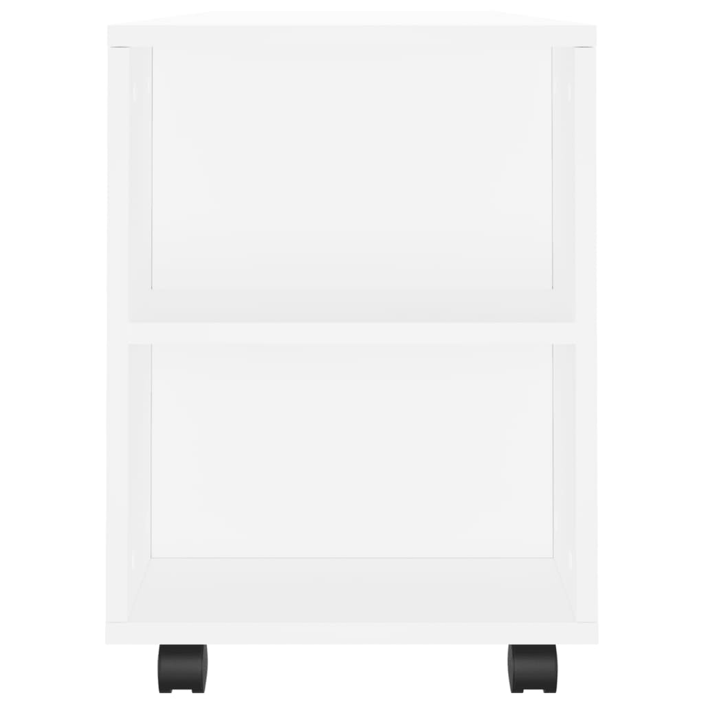 TV-Møbel Hvit TV-benk 102x34,5x43 cm