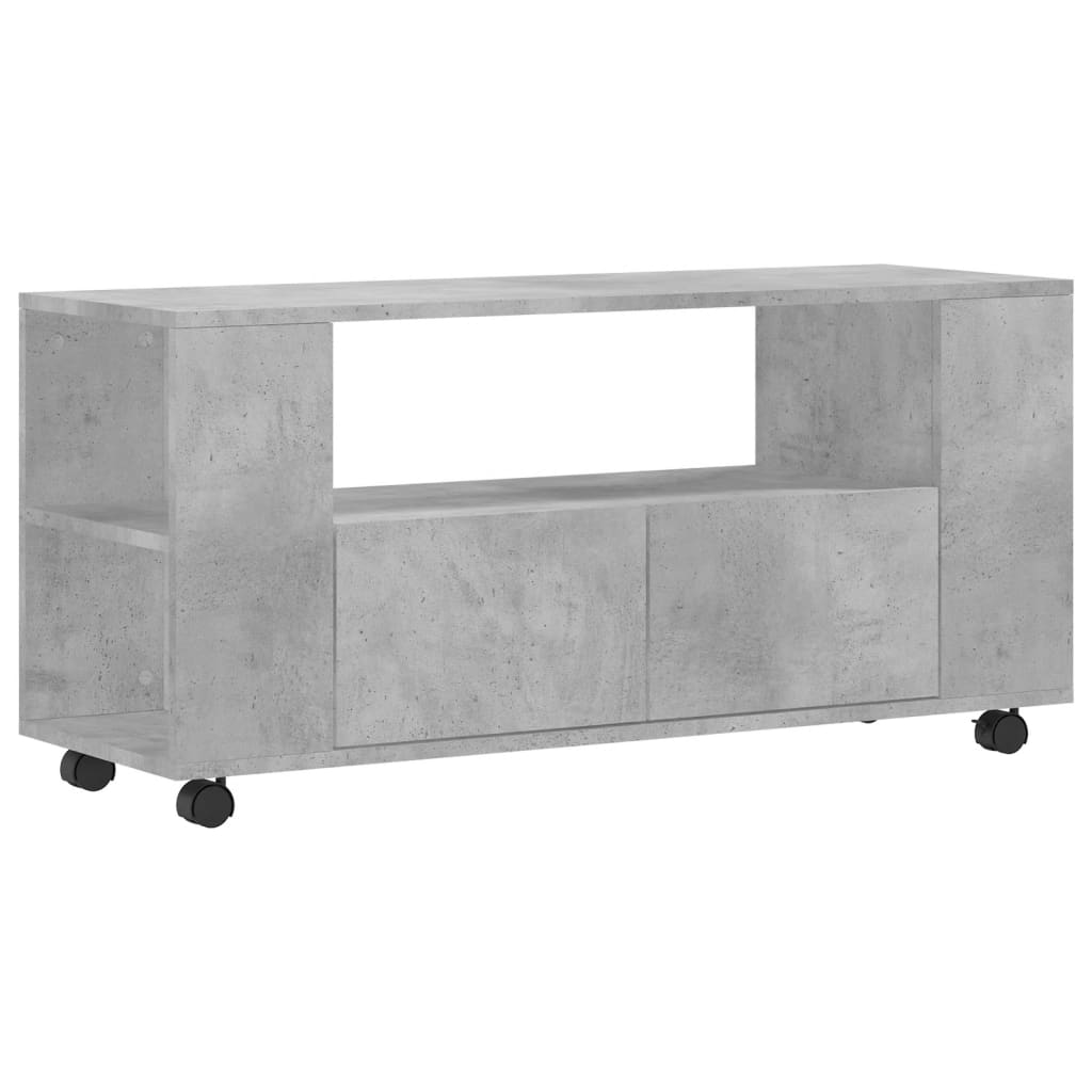 TV-Møbel Betonggrå TV-benk 102x34,5x43 cm