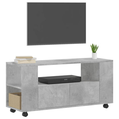 TV-Møbel Betonggrå TV-benk 102x34,5x43 cm