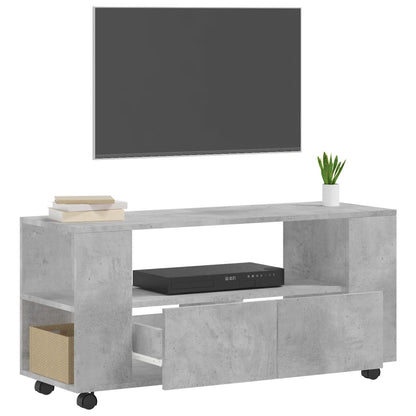 TV-Møbel Betonggrå TV-benk 102x34,5x43 cm