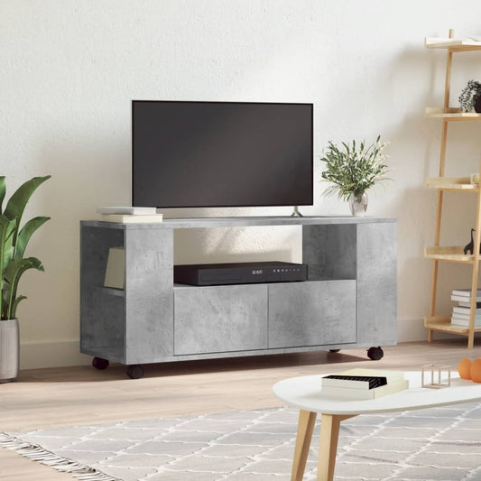 TV-Møbel Betonggrå TV-benk 102x34,5x43 cm