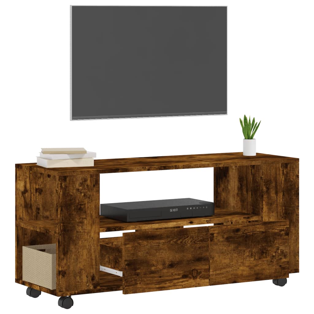 TV-Møbel Røkt EikTV-benk 102x34,5x43 cm
