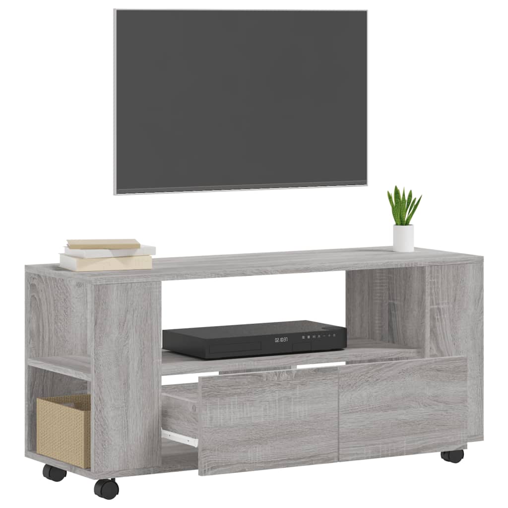 TV-Møbel Sonoma Grå TV-benk 102x34,5x43 cm