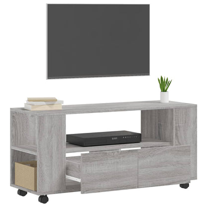 TV-Møbel Sonoma Grå TV-benk 102x34,5x43 cm