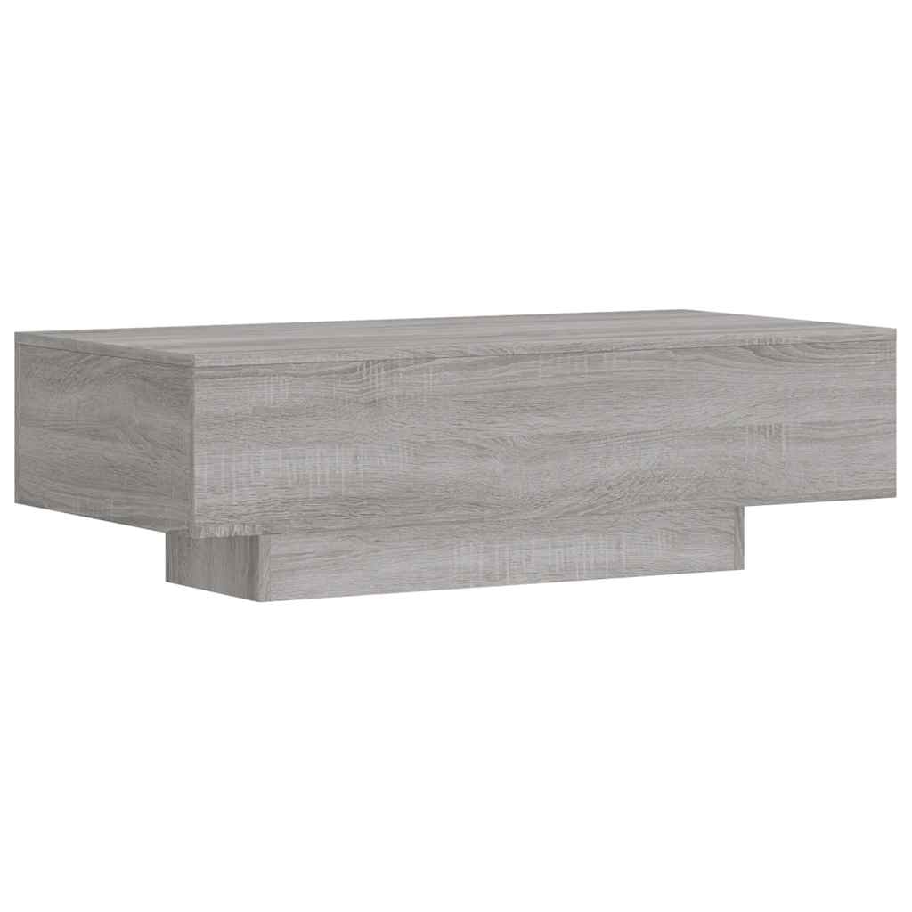 Salongbord Sofabord Sonoma Grå 100x49,5x31 cm