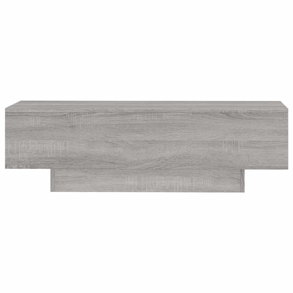 Salongbord Sofabord Sonoma Grå 100x49,5x31 cm