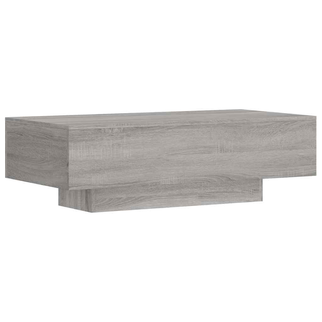 Salongbord Sofabord Sonoma Grå 100x49,5x31 cm