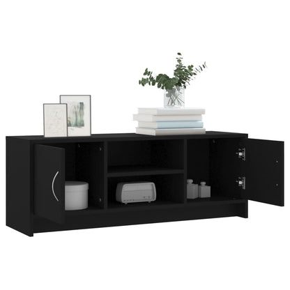 TV-Møbel Svart Tv-benk 102x30x37,5 cm