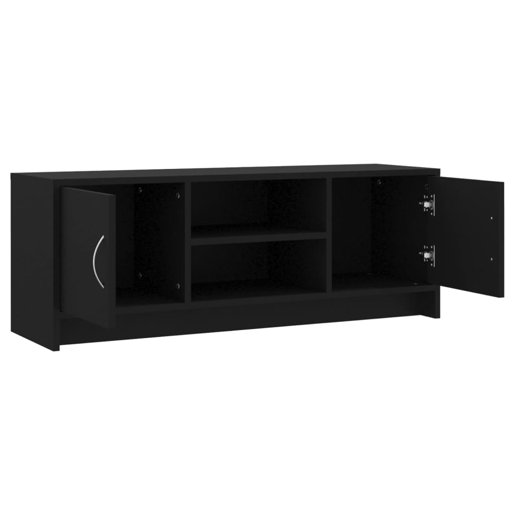 TV-Møbel Svart Tv-benk 102x30x37,5 cm