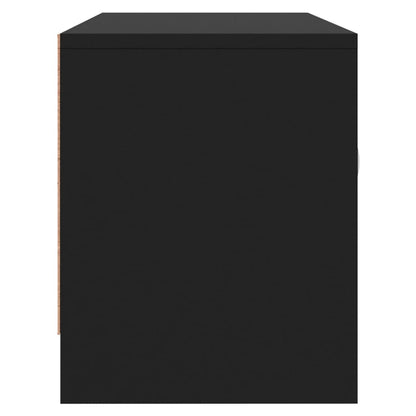 TV-Møbel Svart Tv-benk 102x30x37,5 cm