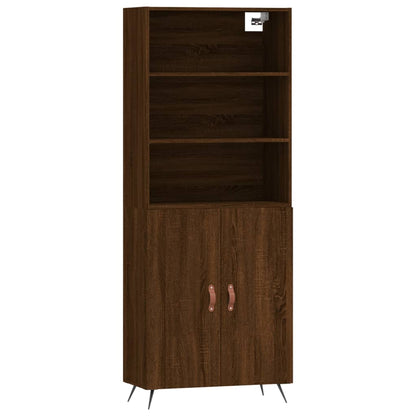 Skap Brun Eik 69,5x34x180 cm