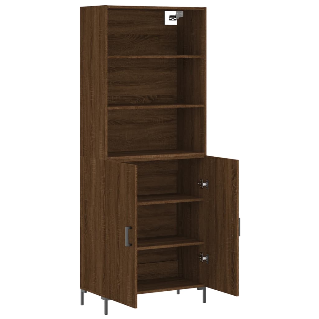 Skap Brun Eik 69,5x34x180 cm