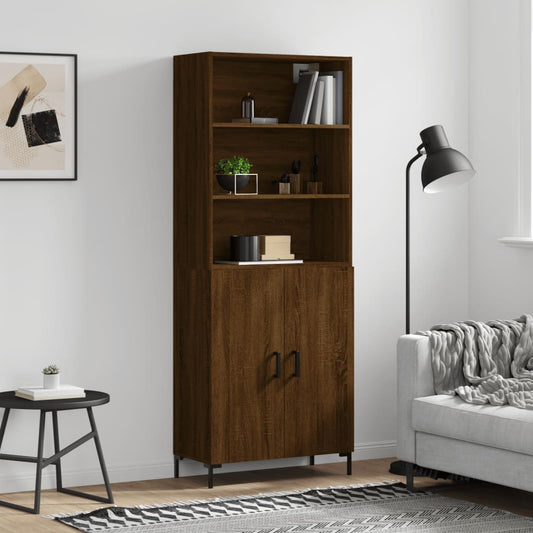 Skap Brun Eik 69,5x34x180 cm