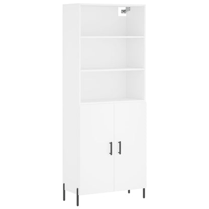 Skap Hvit 69,5x34x180 cm