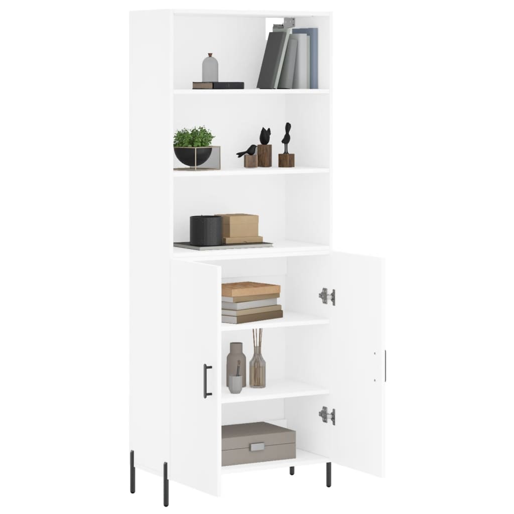 Skap Hvit 69,5x34x180 cm