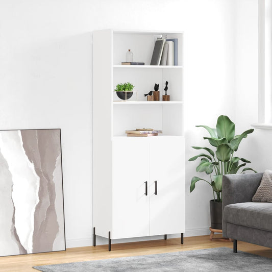 Skap Hvit 69,5x34x180 cm