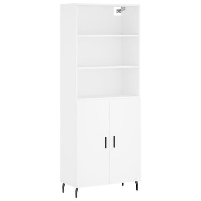 Skap Hvit 69,5x34x180 cm