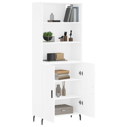 Skap Hvit 69,5x34x180 cm
