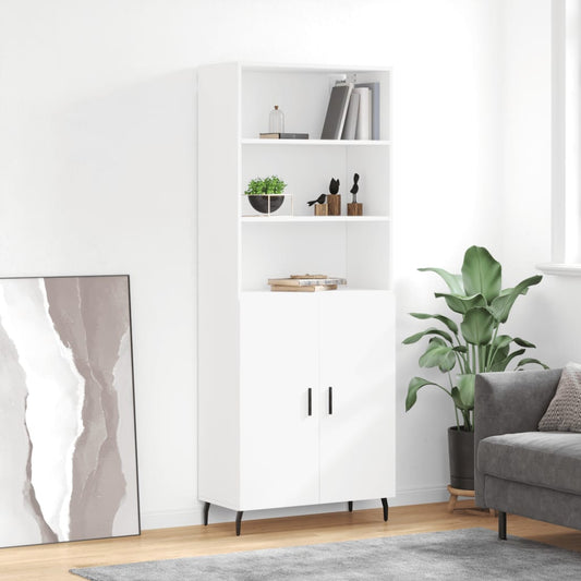 Skap Hvit 69,5x34x180 cm
