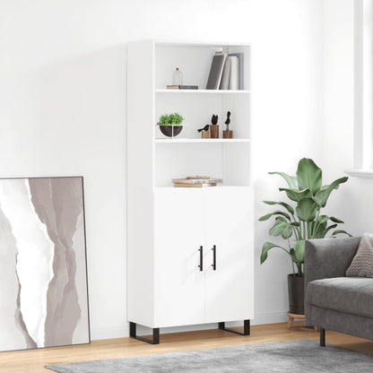 Skap Hvit 69,5x34x180 cm