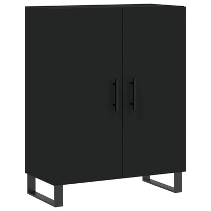 Skap Svart 69,5x34x180 cm