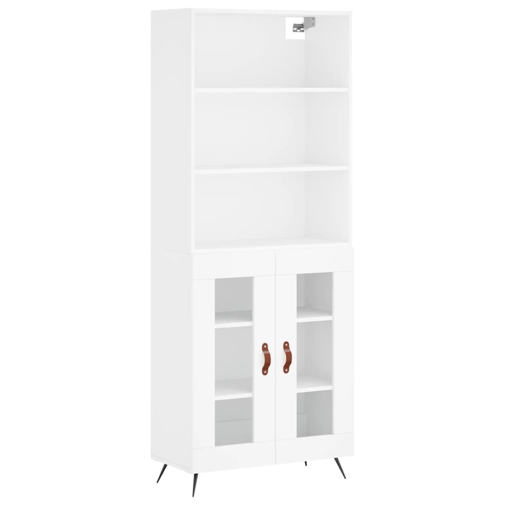Skap Hvit 69,5x34x180 cm