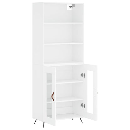 Skap Hvit 69,5x34x180 cm