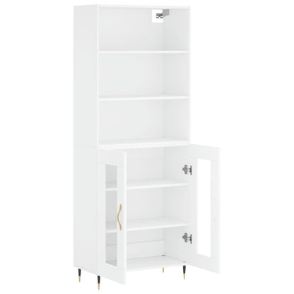 Skap Hvit 69,5x34x180 cm