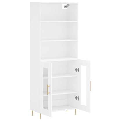 Skap Hvit 69,5x34x180 cm