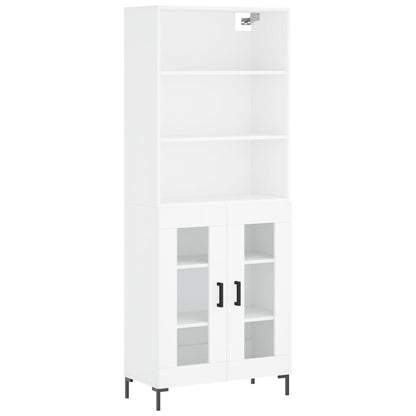 Skap Hvit 69,5x34x180 cm