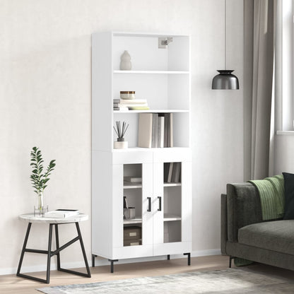 Skap Hvit 69,5x34x180 cm