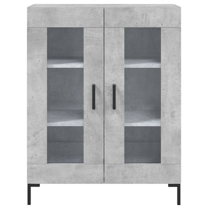 Skap Betonggrå 69,5x34x180 cm
