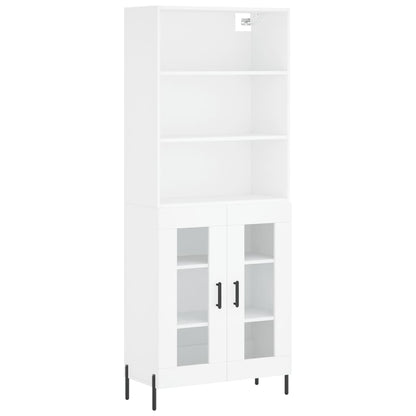 Skap Hvit 69,5x34x180 cm