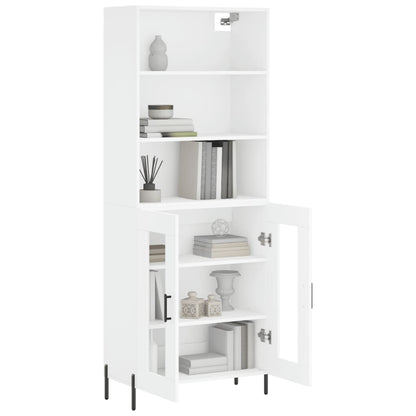 Skap Hvit 69,5x34x180 cm