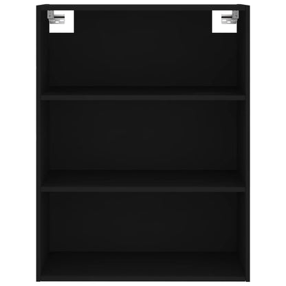 Skap Svart 69,5x34x180 cm