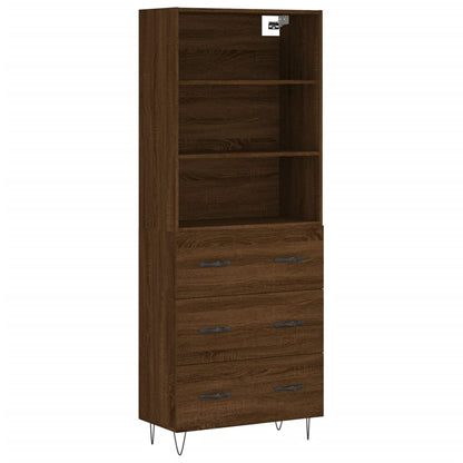 Skap Brun Eik 69,5x34x180 cm