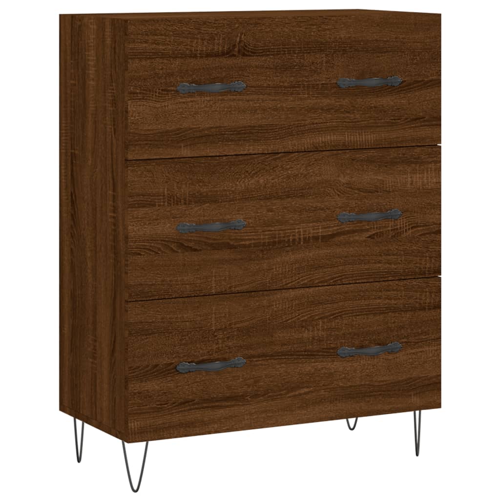 Skap Brun Eik 69,5x34x180 cm