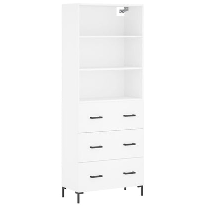 Skap Hvit 69,5x34x180 cm