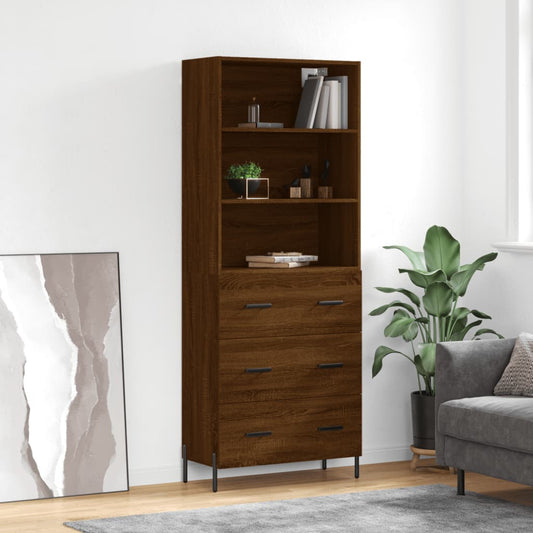 Skap Brun Eik 69,5x34x180 cm