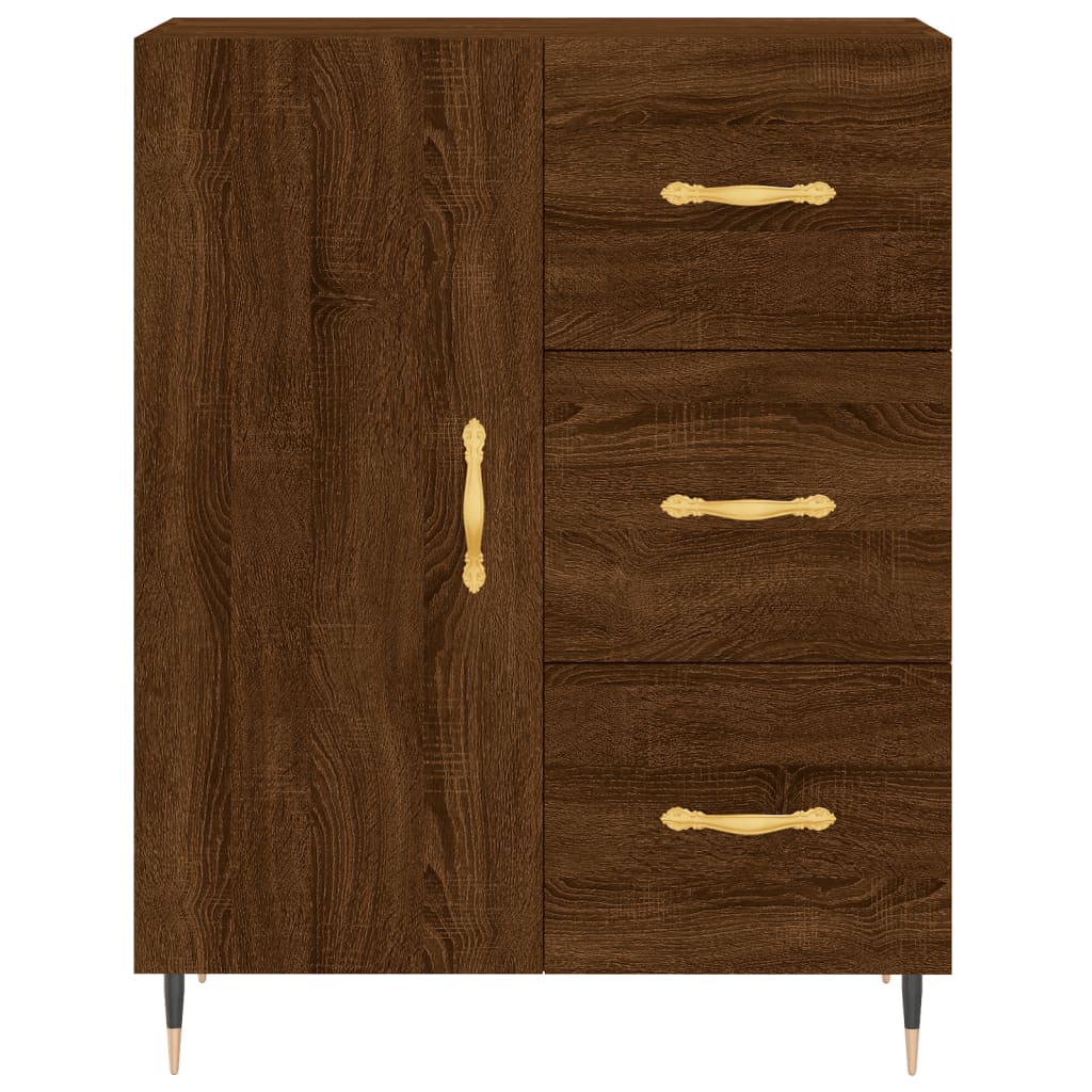 Skap Brun Eik 69,5x34x180 cm