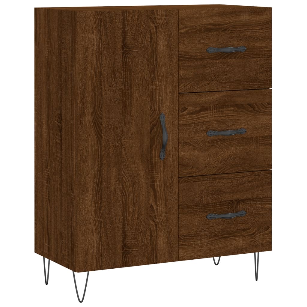Skap Brun Eik 69,5x34x180 cm