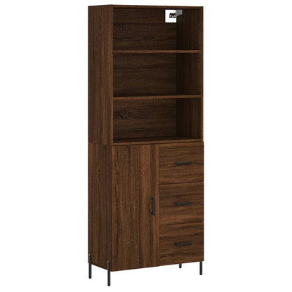 Skap Brun Eik 69,5x34x180 cm