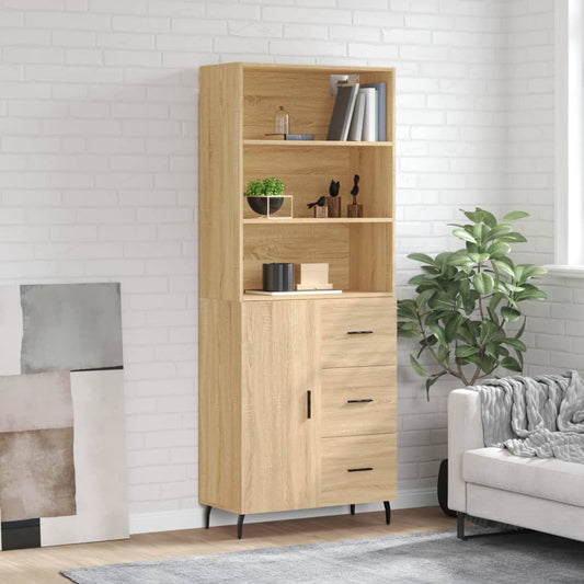 Skap Sonoma Eik 69,5x34x180 cm